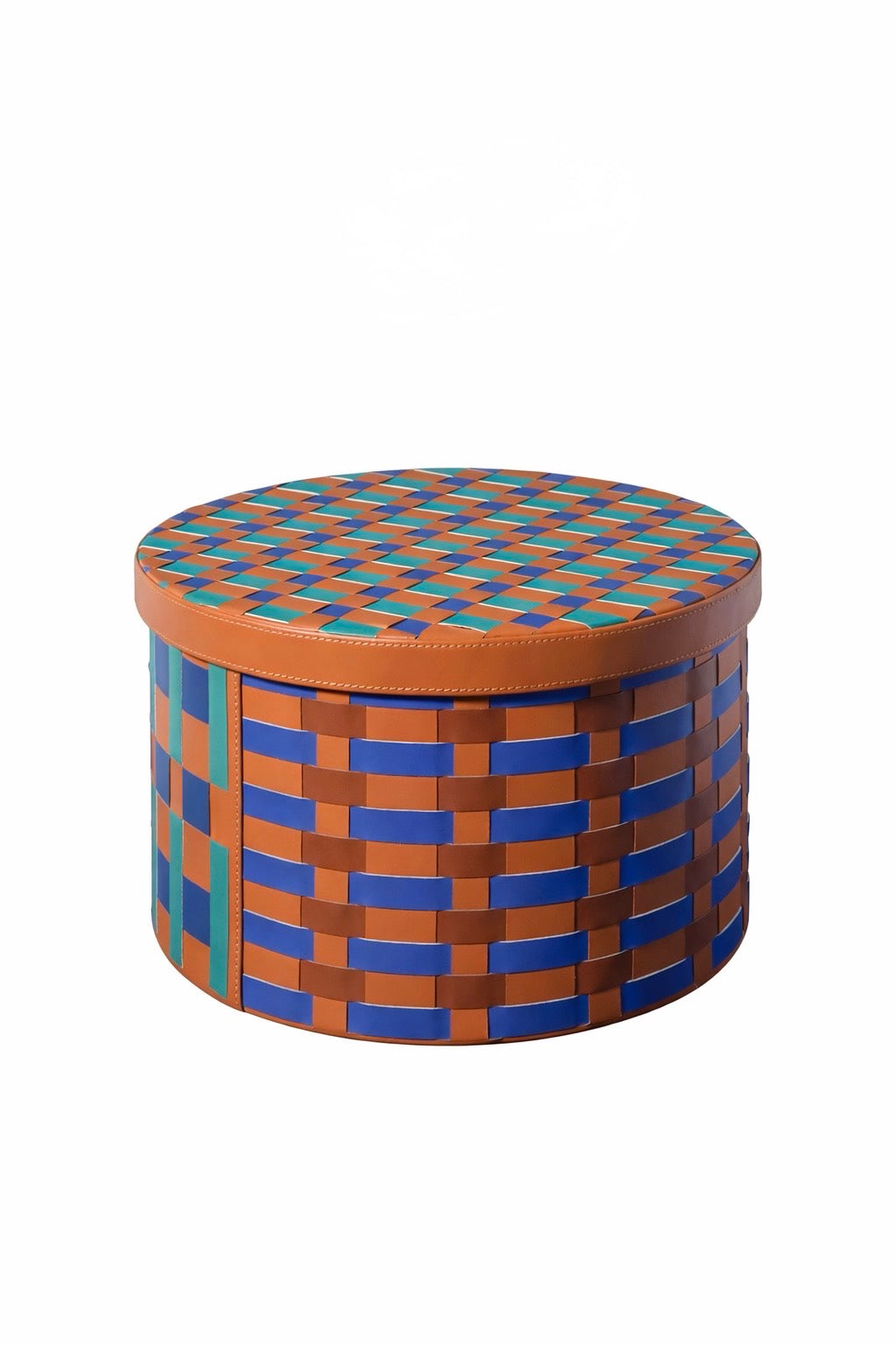 2- woven storage box inspired by HERMES